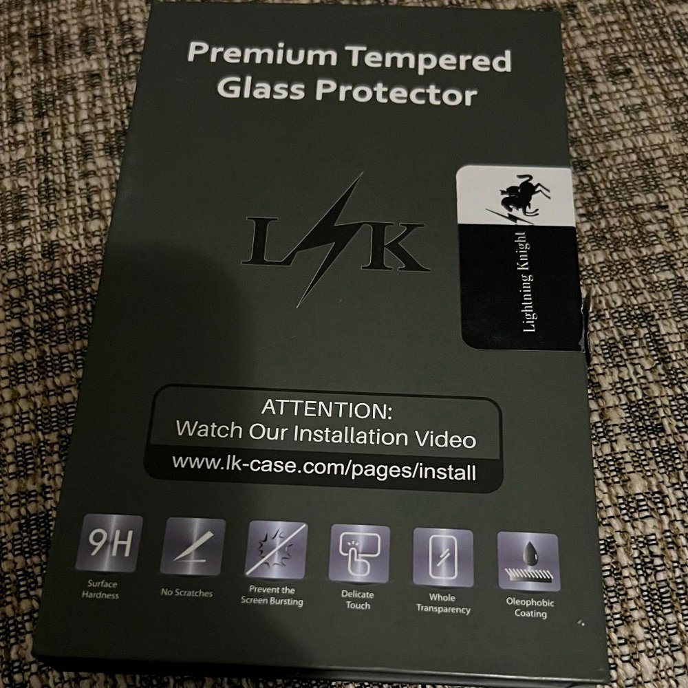 LK 2 Pack Clear Premium Tempered Glass Protector